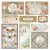 Zestaw papierów welinowych 15x15cm Reign Of Grace 6 arkuszy CBVQ001 - Ciao Bella