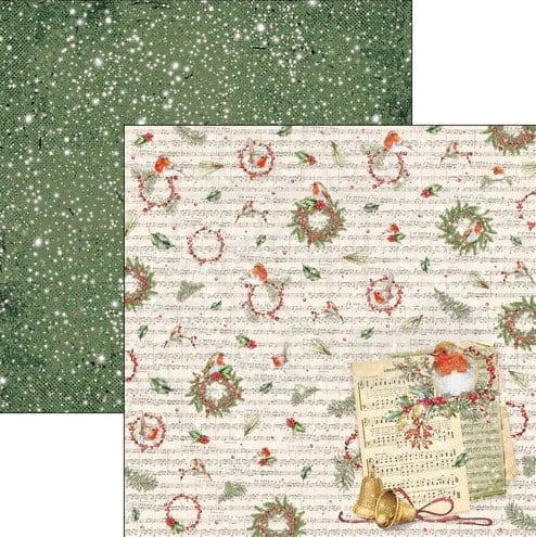 Zestaw papierów 30x30 Christmas Vibes 12 arkuszy CBPM057 - Ciao Bella