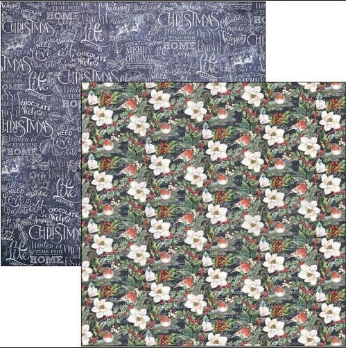 Zestaw papierów 30x30 Christmas Vibes 12 arkuszy CBPM057 - Ciao Bella