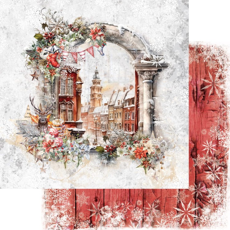 Zestaw papierów 20x20 Merry Christmas - AA-MC-08 Alchemy of Art