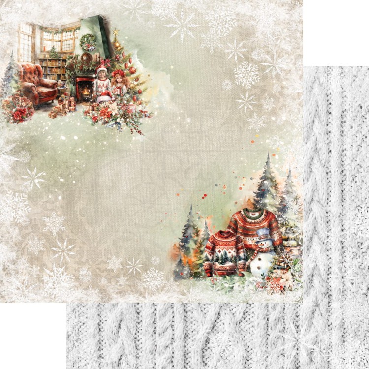 Zestaw papierów 20x20 Merry Christmas - AA-MC-08 Alchemy of Art