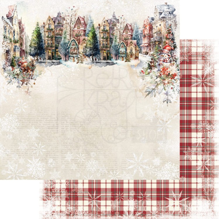 Zestaw papierów 20x20 Merry Christmas - AA-MC-08 Alchemy of Art
