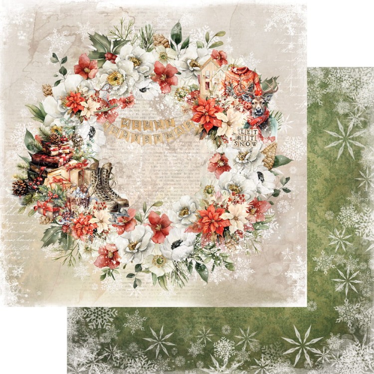 Zestaw papierów 20x20 Merry Christmas - AA-MC-08 Alchemy of Art