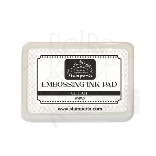 Tusz Embossing Ink Pad Clear przeźroczysty Stamperia
