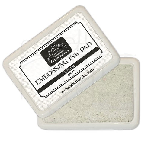 Tusz Embossing Ink Pad Clear przeźroczysty Stamperia