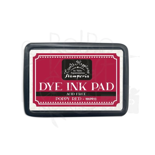 Tusz Dye Ink Pad Poppy Red WKPR13 Stamperia