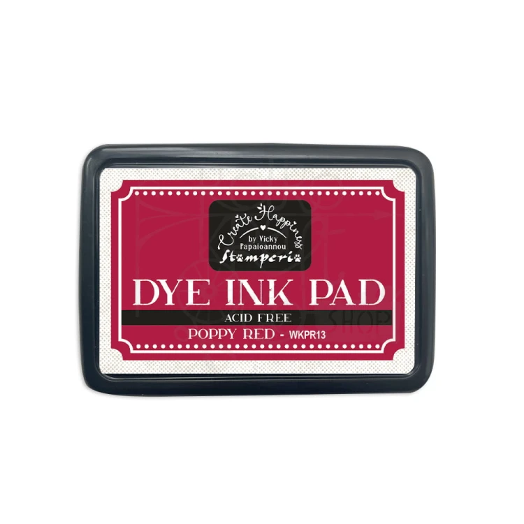 Tusz Dye Ink Pad Poppy Red WKPR13 Stamperia