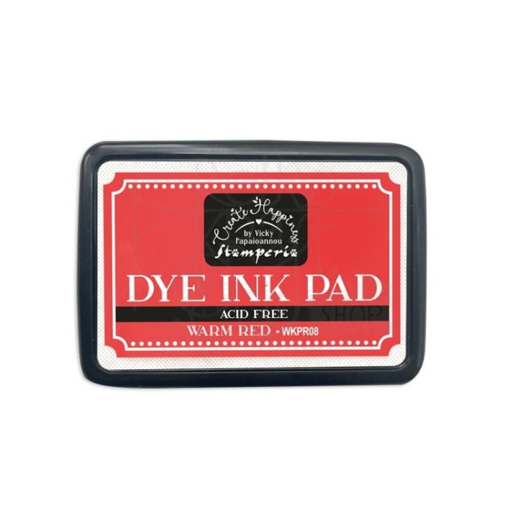 Tusz Dye Ink Pad Warm Red WKPR08 Stamperia