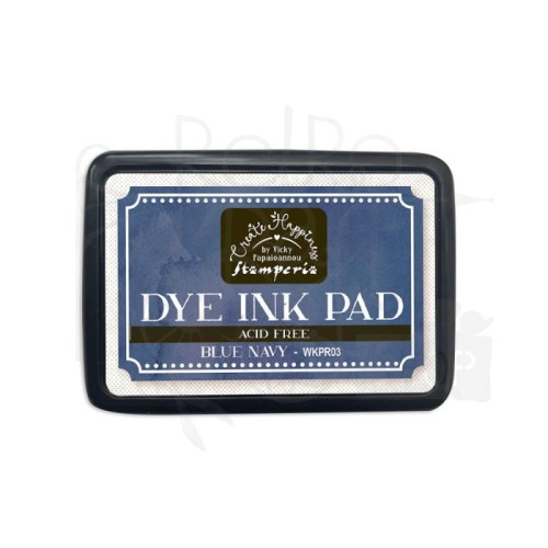 Tusz Dye Ink Pad Blue Navy WKPR03 Stamperia