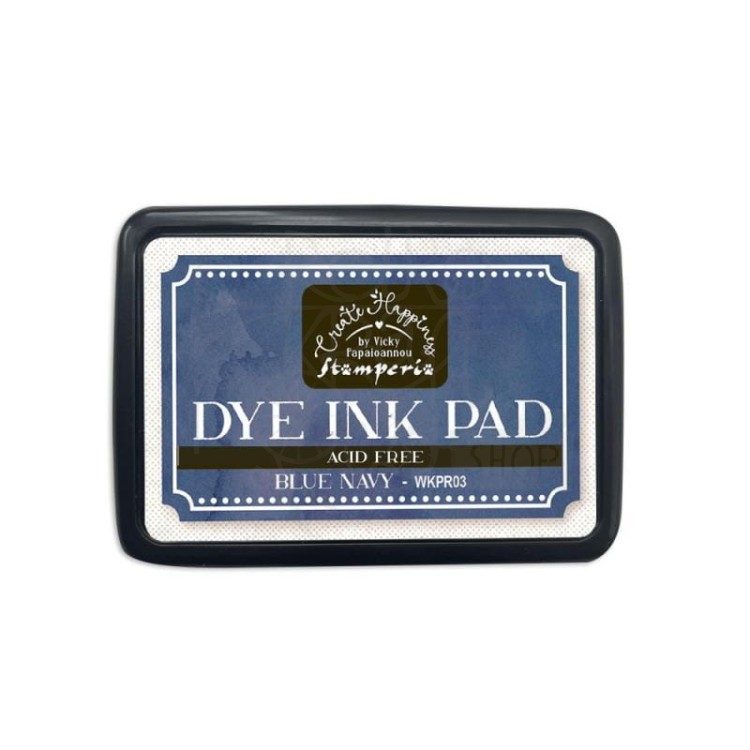 Tusz Dye Ink Pad Blue Navy WKPR03 Stamperia