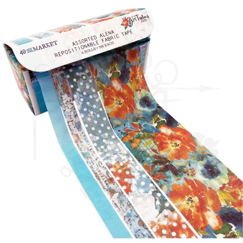 Taśma materiałowa ARToptions Alena zestaw 4 sztuki x 5m AOA37346 49 and Market