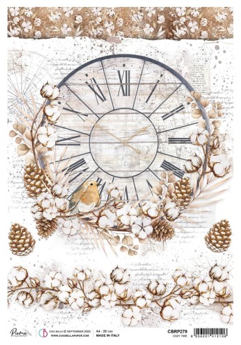 Papier ryżowy A4 Cozy Time CBRP279 Ciao Bella