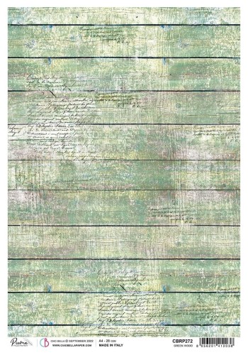 Papier ryżowy A4 Green Wood CBRP272 Ciao Bella