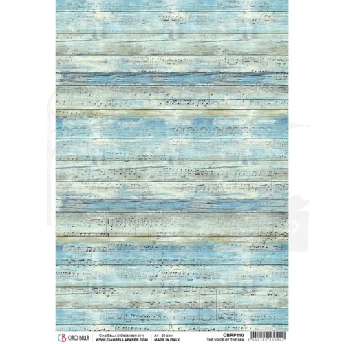 Papier ryżowy A4 The Voice of The Sea CBRP110 Ciao Bella