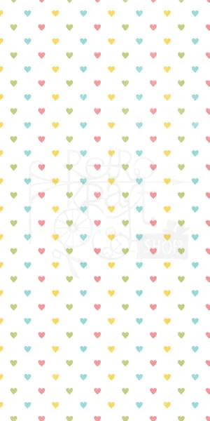 Papier do scrapbookingu 30x15 elementy do wycięcia - Baby Paper Heaven