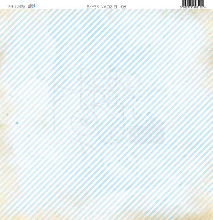 Papier do scrapbookingu 30x30 - Błysk Nadziei 06 Paper Heaven