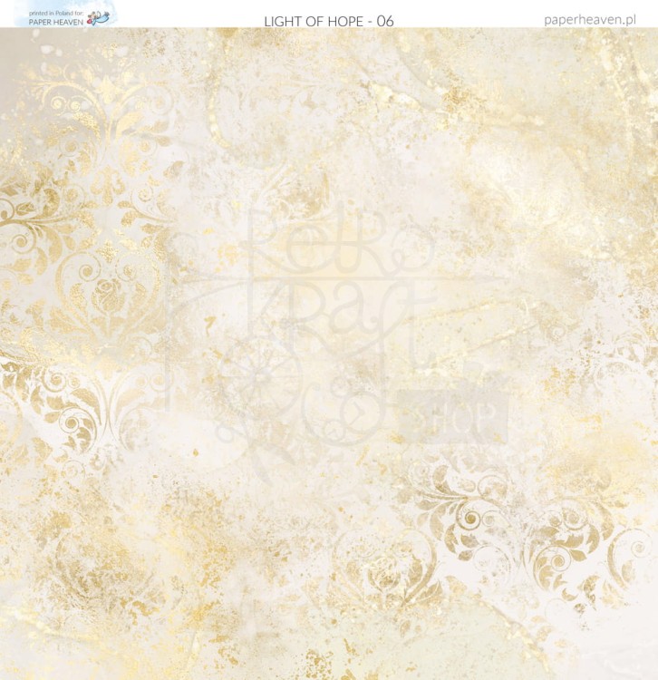 Papier do scrapbookingu 30x30 - Błysk Nadziei 06 Paper Heaven