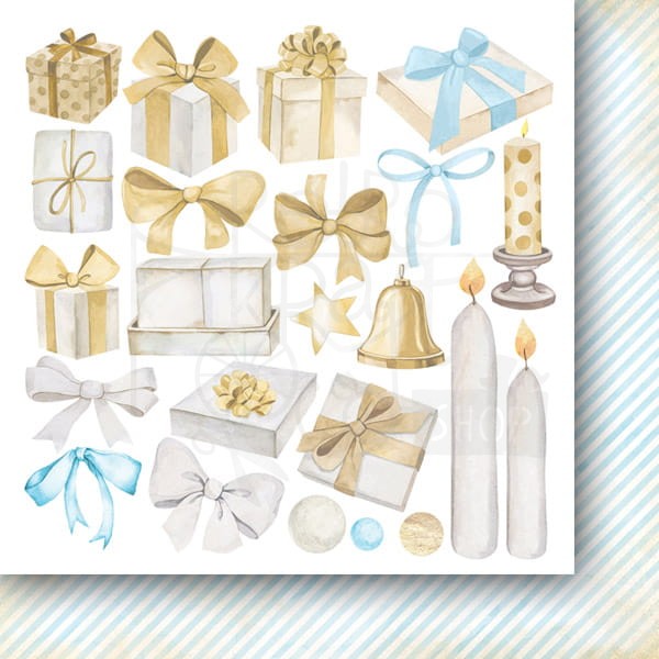 Zestaw papierów do scrapbookingu 20x20 - Błysk Nadziei Paper Heaven