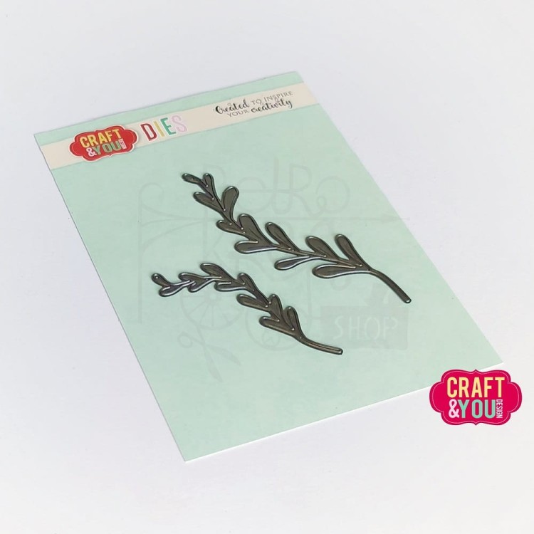 Wykrojnik Drooping twigs Opadające gałązki CW247 Craft&amp;You Design