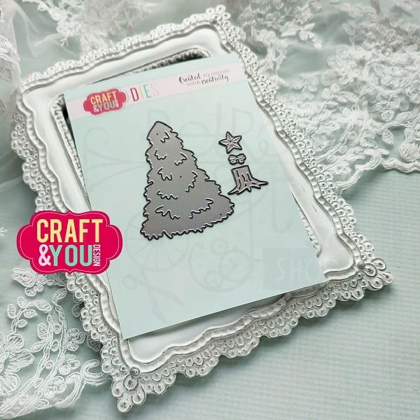 Wykrojnik Christmas Tree Choinka CW210 Craft&amp;You Design