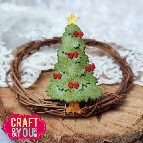 Wykrojnik Christmas Tree Choinka CW210 Craft&amp;You Design