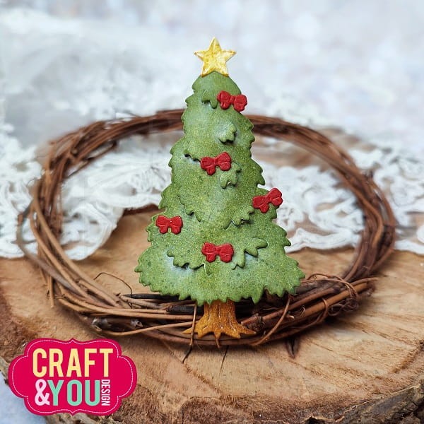 Wykrojnik Christmas Tree Choinka CW210 Craft&amp;You Design
