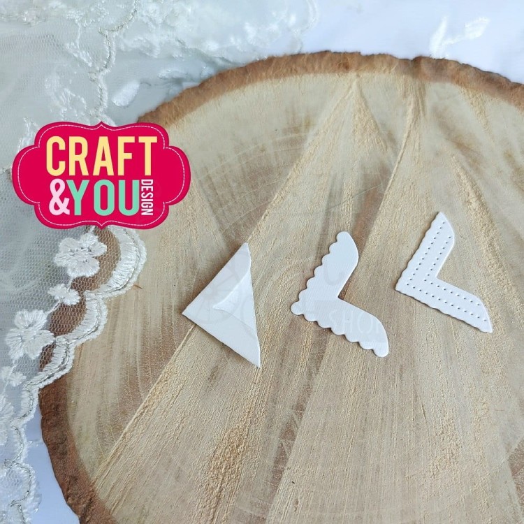 Wykrojnik Photo Cornes 2 Narożniki do zdjęć CW238 Craft&amp;You Design
