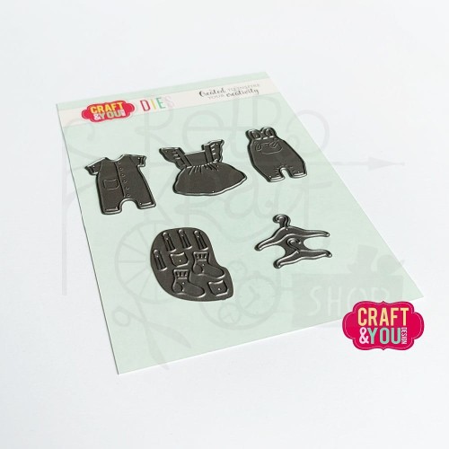 Wykrojnik Baby Clothes Ubranka dziecięce CW233 Craft&amp;You Design