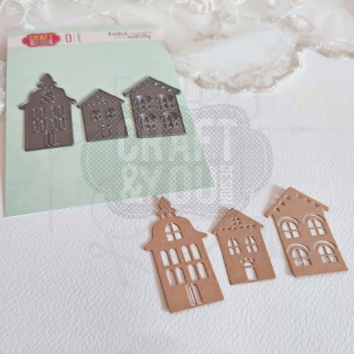 Wykrojnik Houses Domki CW251 Craft&amp;You Design