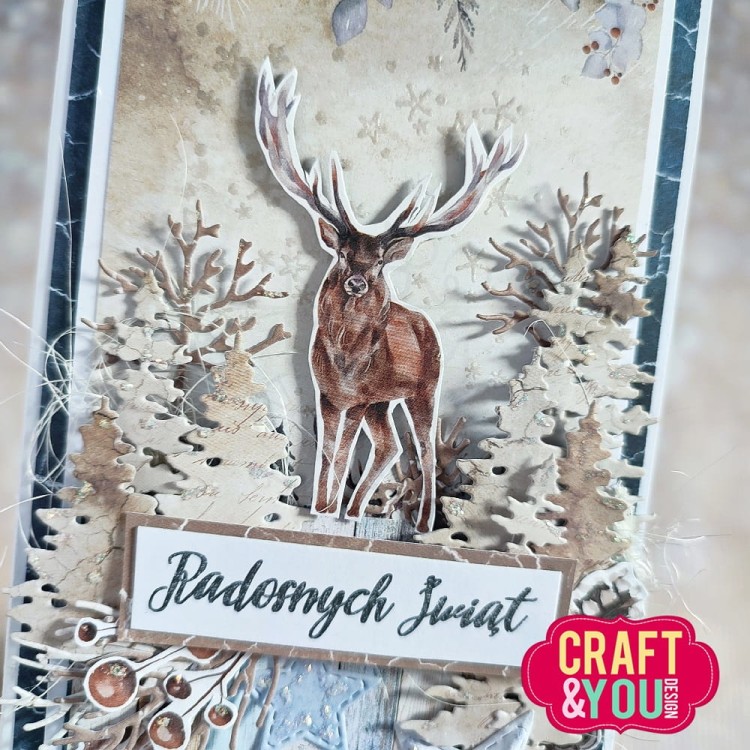 Wykrojnik Trees Drzewa CW249 Craft&amp;You Design