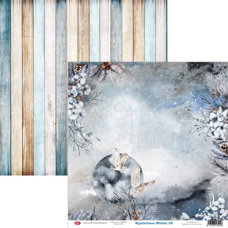 Zestaw papierów do scrapbookingu 30x30 Mysterious Winter CPS-MWI30-6 Craft&amp;You Design