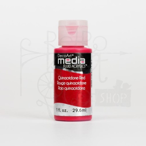 Fluid Acrylics płynny pigment polimerowo - akrylowy Quinacridone Red DMFA33 DecoArt