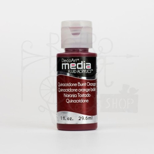 Fluid Acrylics płynny pigment polimerowo - akrylowy Quinacridone Burnt Orange DMFA31 DecoArt