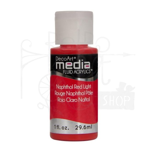 Fluid Acrylics płynny pigment polimerowo - akrylowy Naphthol Red Light DMFA19 DecoArt
