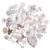 Kształty papierowe die-cuts Frosty Pastels 45szt. CEOZ-158 dpCraft