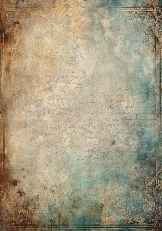 Papier ryżowy 24x33 Abandoned Elegance 3 LBD323 LaBlanche