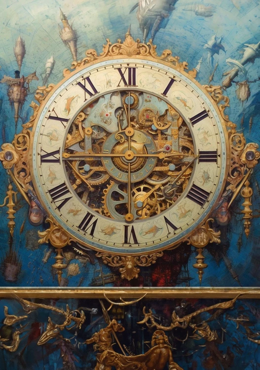 Papier ryżowy 24x33 Magical Times 2 LBD312 LaBlanche