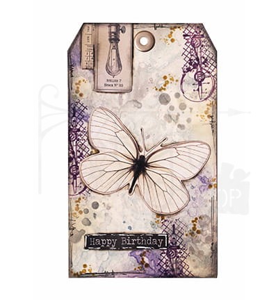 Kształty papierowe die-cuts Grunge Collection - People &amp; Element 47 elementów SL-GR-PE06 StudioLight