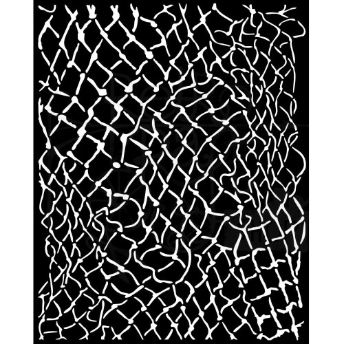 Szablon maska 20x25cm Songs of the Sea Sieć KSTD139 Stamperia