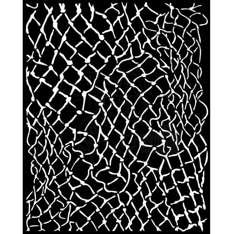 Szablon maska 20x25cm Songs of the Sea Sieć KSTD139 Stamperia