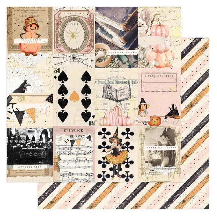 Papier do scrapbookingu 30x30 Twilight by Frank Garcia - Pumpkin Night 981273 Prima