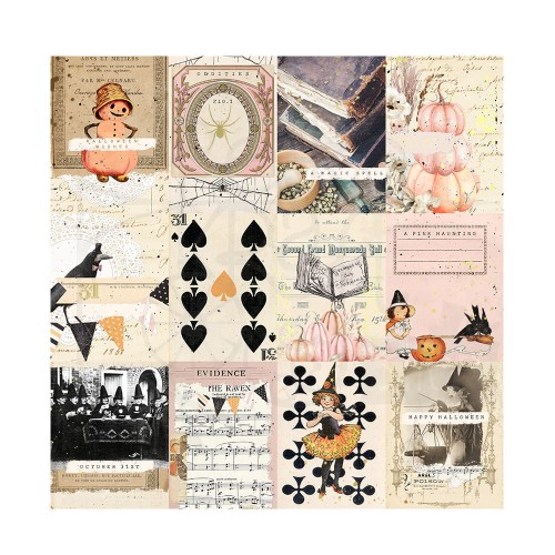 Papier do scrapbookingu 30x30 Twilight by Frank Garcia - Pumpkin Night 981273 Prima