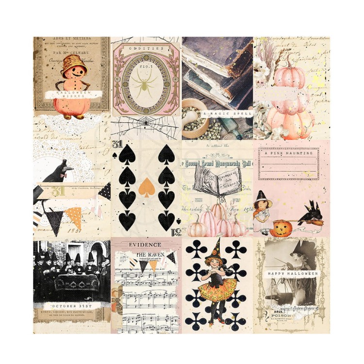 Papier do scrapbookingu 30x30 Twilight by Frank Garcia - Pumpkin Night 981273 Prima