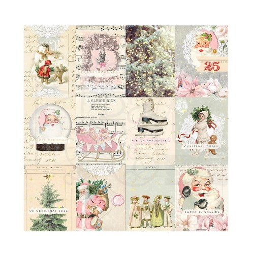 Papier do scrapbookingu 30x30 Christmas Market by Frank Garcia - Christmas Cheer 981211 Prima