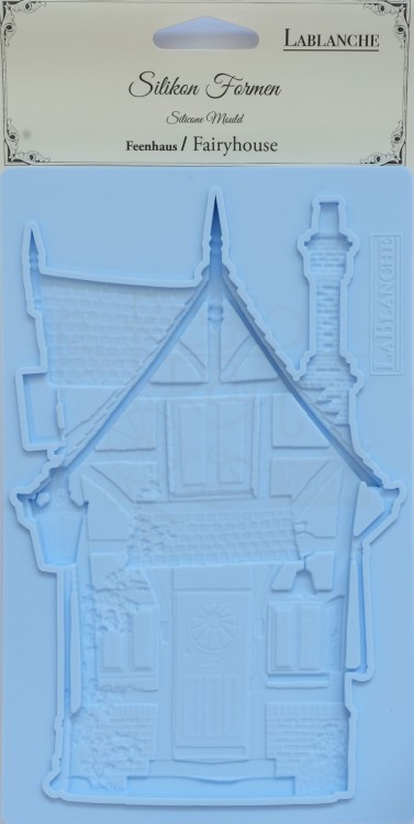 Foremka silikonowa 20x13 Bajkowy domek LBMF099 LaBlanche