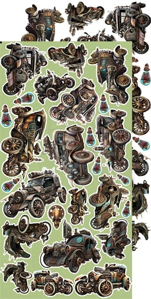 Zestaw dodatków 15x30 Mists of Toolbox Town - Town CC-F30-MTT-13 Craft O'Clock