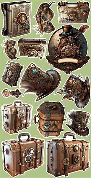 Zestaw dodatków 15x30 Mists of Toolbox Town - Town CC-F30-MTT-13 Craft O'Clock