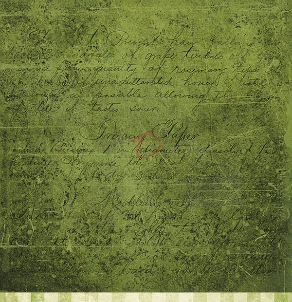 Papier do scrapbookingu 30x30 Basic 01 - Green Mood 02 CC-BC01-02 Craft O'Clock