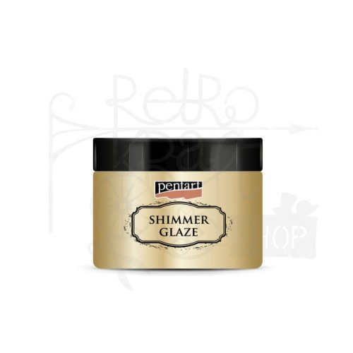 Pasta Shimmer Glaze złota 150ml 43738 Pentart