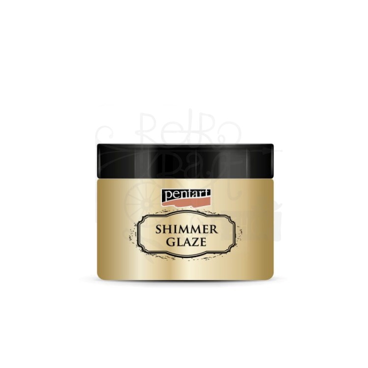 Pasta Shimmer Glaze złota 150ml 43738 Pentart
